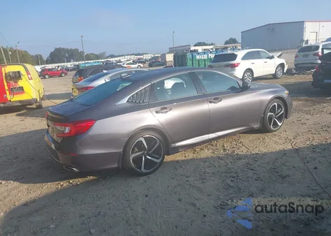 2019 Honda Accord Sport из США, поврежденный, VIN 1HGCV1F37KA024610